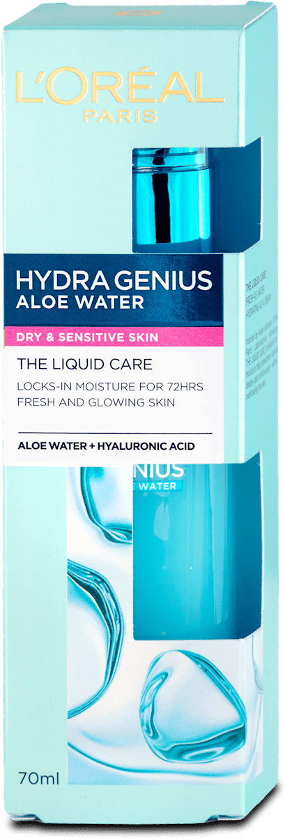 L'ORAL PARiS       Hydra Genius Aloe Water, 70  ml | dm