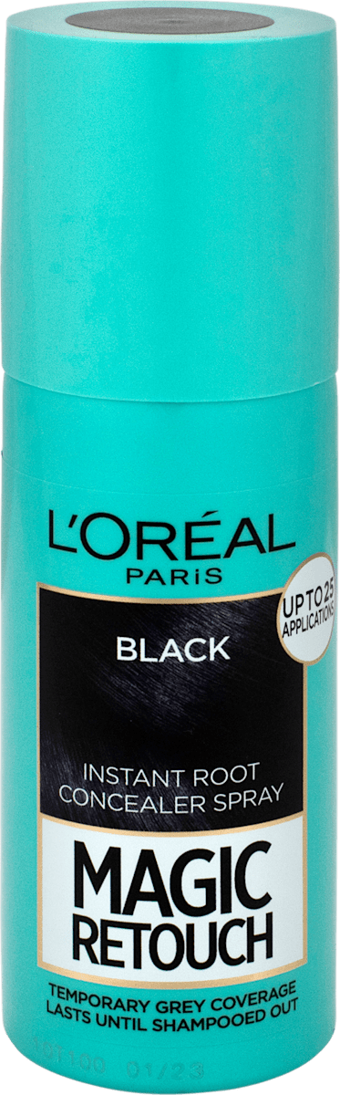 L'ORÉAL PARiS MAGIC RETOUCH Spray pentru camuflarea rădăcinilor noir ...