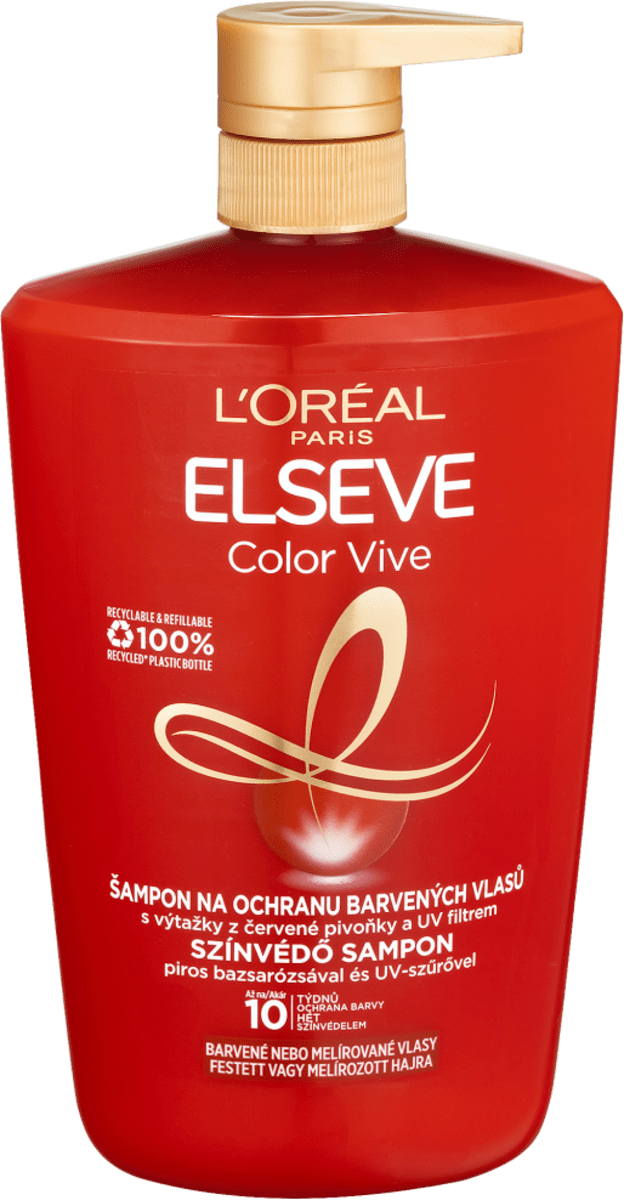 L'ORÉAL PARiS ELSEVE šampon na vlasy Color Vive, 1 000 ml | dm.cz