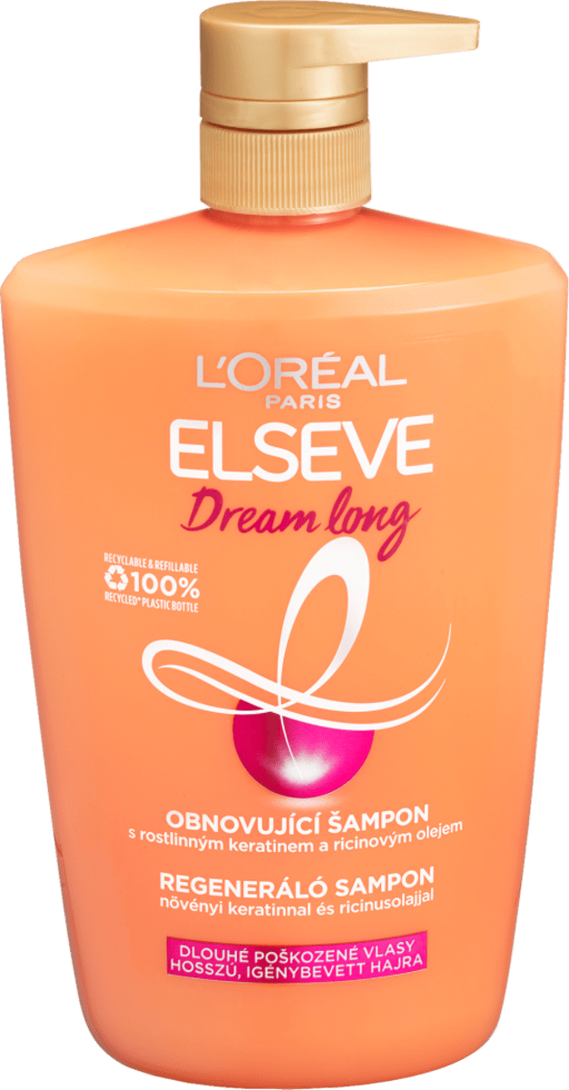 L'ORÉAL PARiS ELSEVE šampon na vlasy Dream long, 1 000 ml | dm.cz