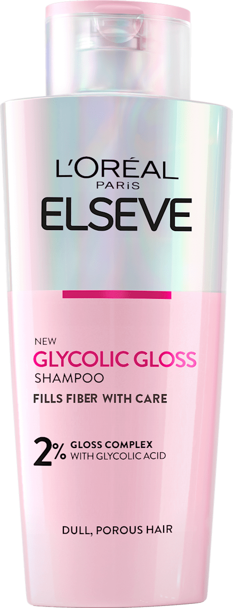 L'ORÉAL PARiS ELSEVE šampon na vlasy Glycolic Gloss, 200 ml | dm.cz
