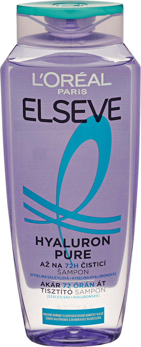 L'ORÉAL PARiS ELSEVE Sampon Hyaluron Pure, 250 ml | dm.hu