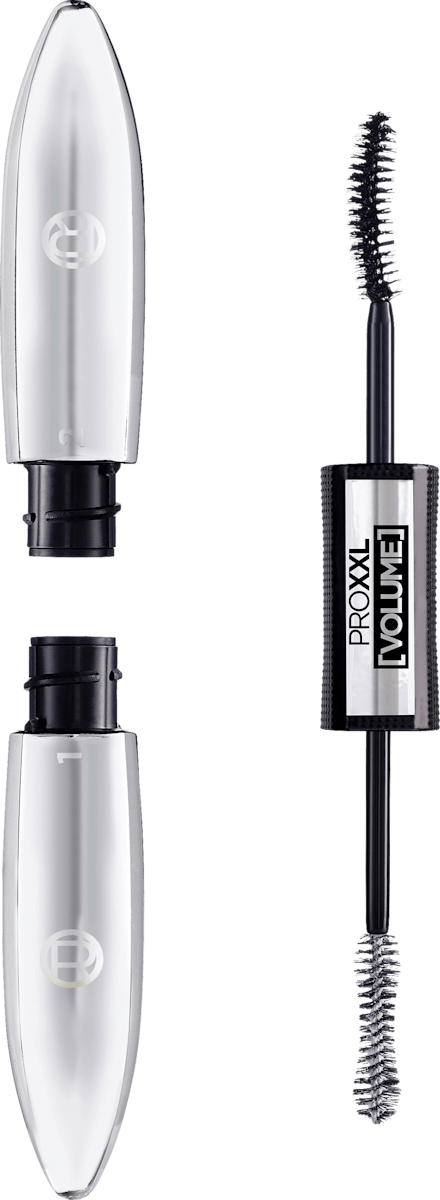 L'ORÉAL PARiS Mascara PRO XXL Double Volume Black, 12 ml dauerhaft ...