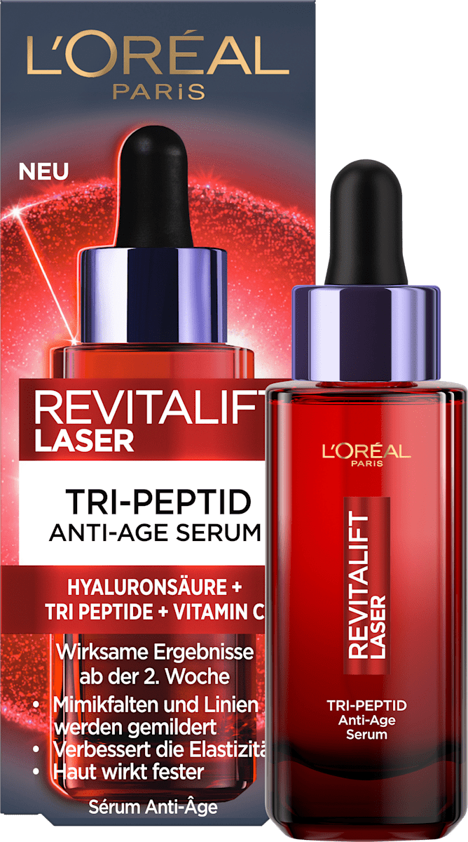 L'ORÉAL PARiS REVITALIFT Serum Tri-Peptid Anti-Age Revitalift Laser, 30 ...