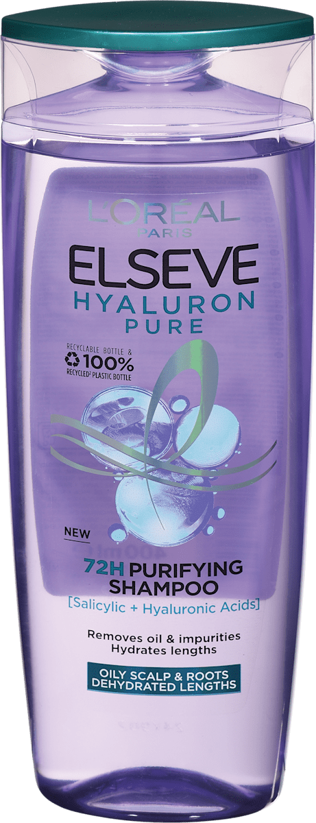 L'ORÉAL PARiS ELSEVE Šampon za dehidrirane lase, ki se hitro mastijo ...
