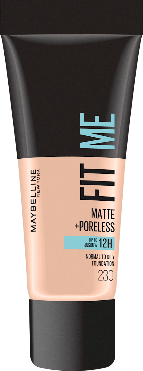 Buy Maybelline New York Fit Me Natural Buff Matte + Poreless Liquid Foundation Tube SPF 22 18 ml (Shade# 230) Online at Best Prices in India