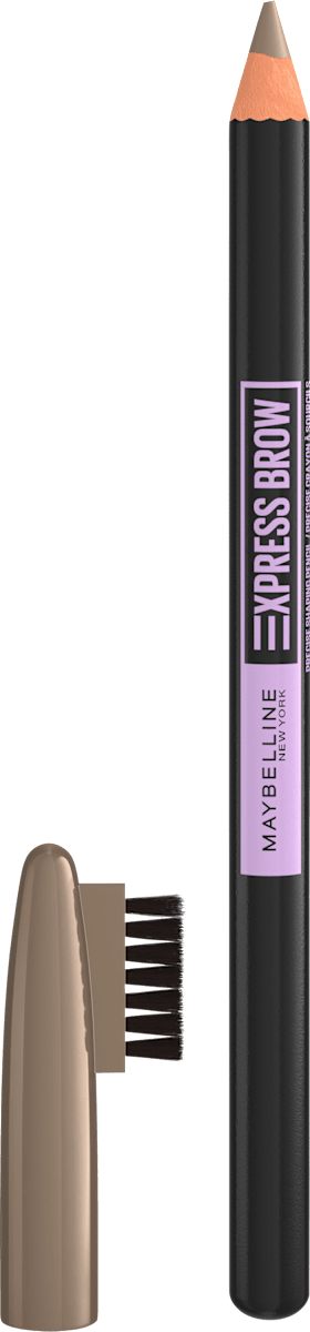 Maybelline Express Brow Precise Augenbrauenstift – Farbe 03 Soft Brown, Mit Integrierter Bürste