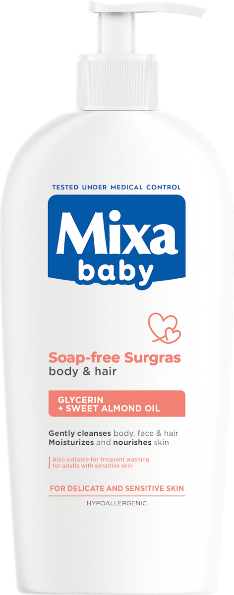 Mixa baby Blagi gel kupka i šampon za bebe - bez sapuna, 400 ml | dm.rs