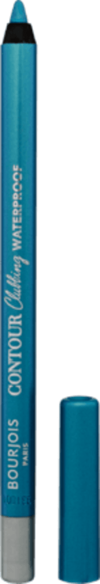 Bourjois Paris Contour Clubbing Eyeliner – Wasserfester Augenbleistift, Nr. 63 Sea Blue, Mit Jojobaöl, 1,2 G