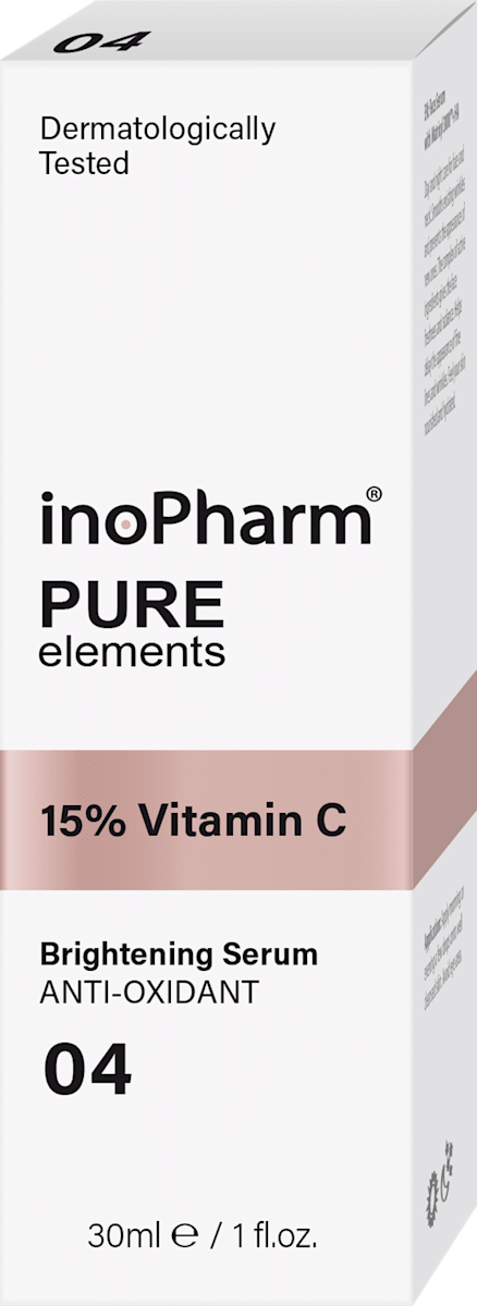 inoPharm Озаряващ серум за лице Pure 15% Vitamin C, 30 ml | dm България