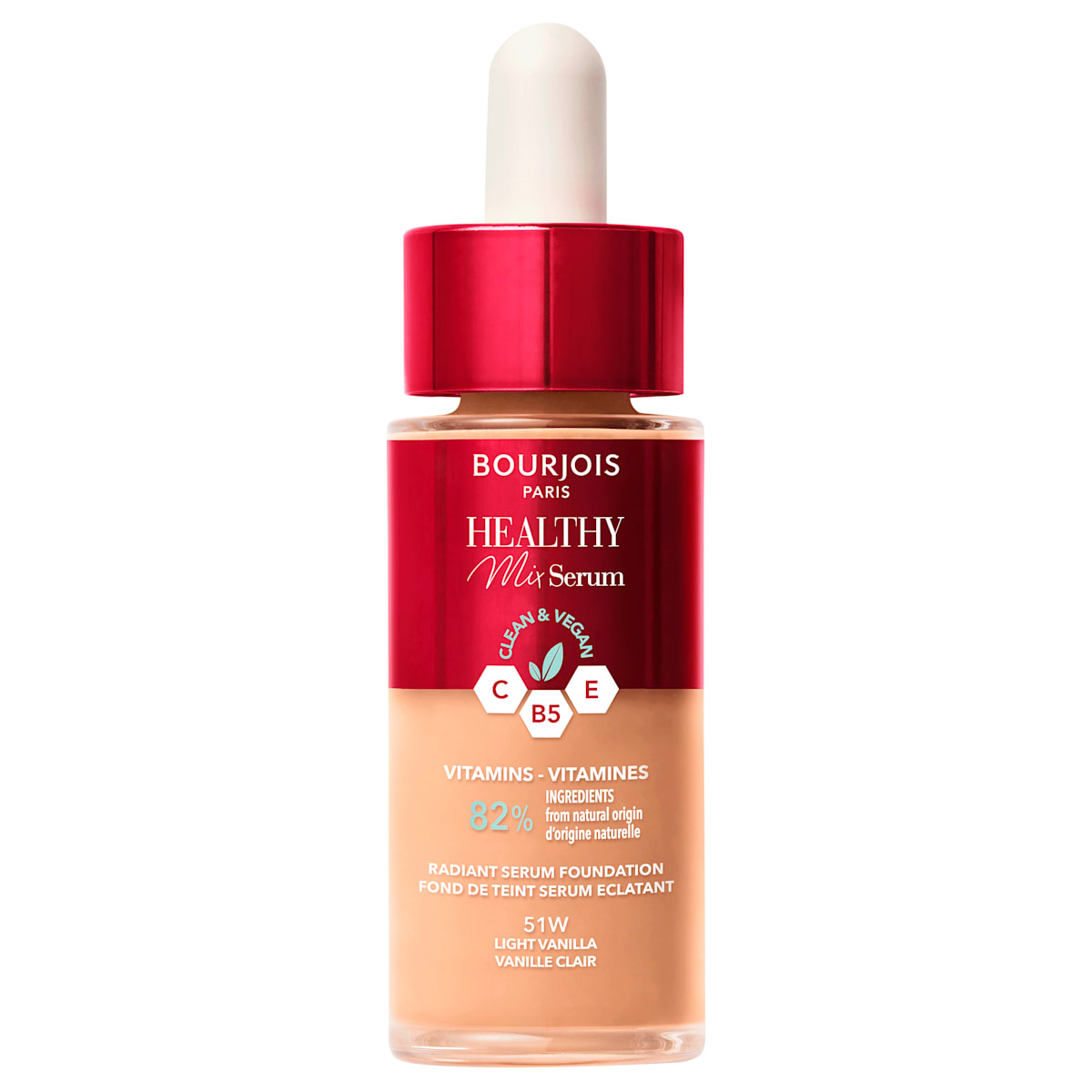 [正規品] SAIMDANG Perfect Rich 50g BOURJOIS PARIS Fond de ten Serum Healthy Mix N 51 Light
