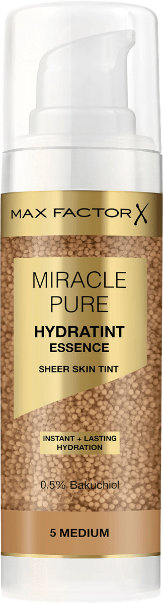 MAX FACTOR Foundation Miracle Pure Hydratint Essence 5 Medium, 30 ml ...