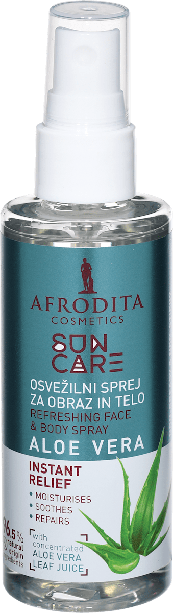 AFRODITA Osveilni sprej za obraz in telo Sun Care ALOE VERA, 100 ml | dm.si