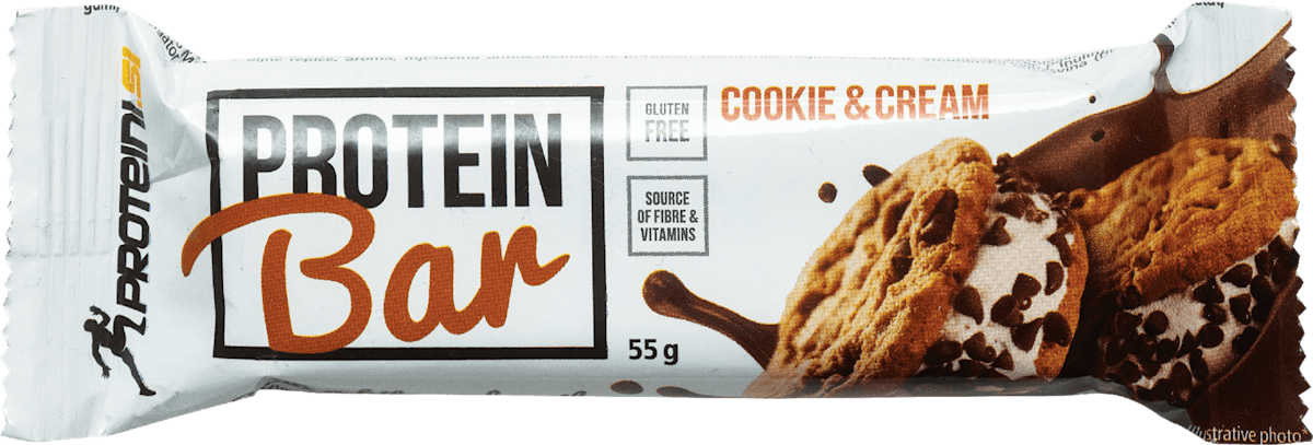 proteini.si Protein bar - Cookie & Cream, 55 g | dm Bosna i Hercegovina