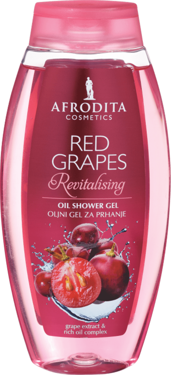 Oljni gel za tuširanje Red Grapes, 250 ml