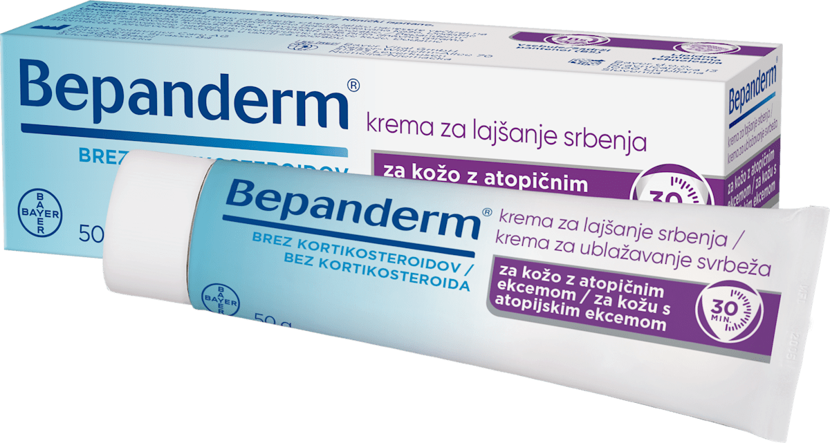 BAYER Krema za lajšanje srbenja Bepanderm, 50 g | dm.si