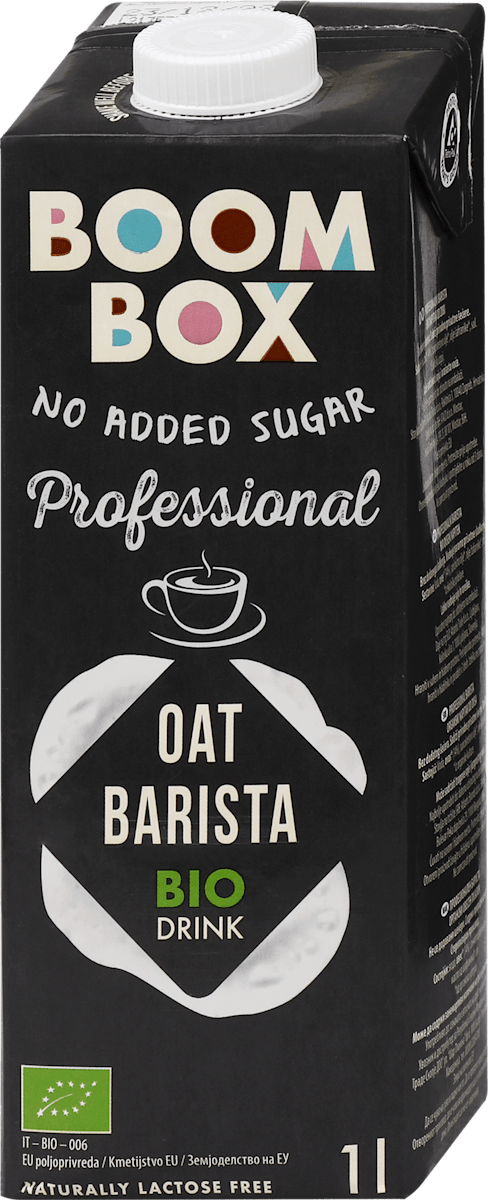 BOOM BOX EKO napitak od zobi – Oat Barista, 1 l | dm.hr