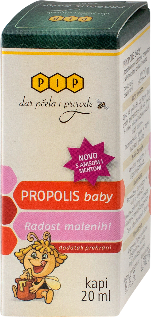 PIP Propolis baby – kapi, 20 ml | dm.hr