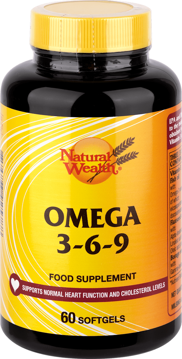 Natural Wealth Omega 3-6-9, 60