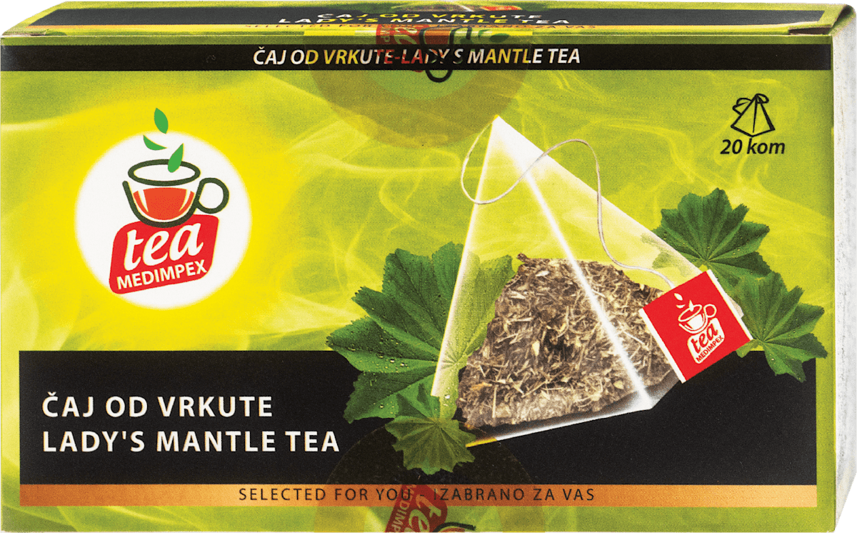 tea medimpex Čaj - vrkuta, 20 vrećica, 70 g | dm Bosna i Hercegovina