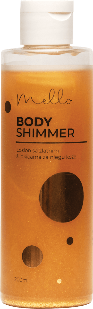 Mello Body Shimmer Gold losion za tijelo, 200 ml | dm Bosna i Hercegovina