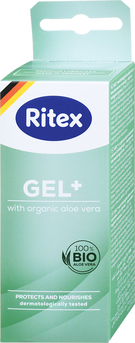 Ritex GEL+ lubrikant z BIO aloe vero, 50 ml | dm.si