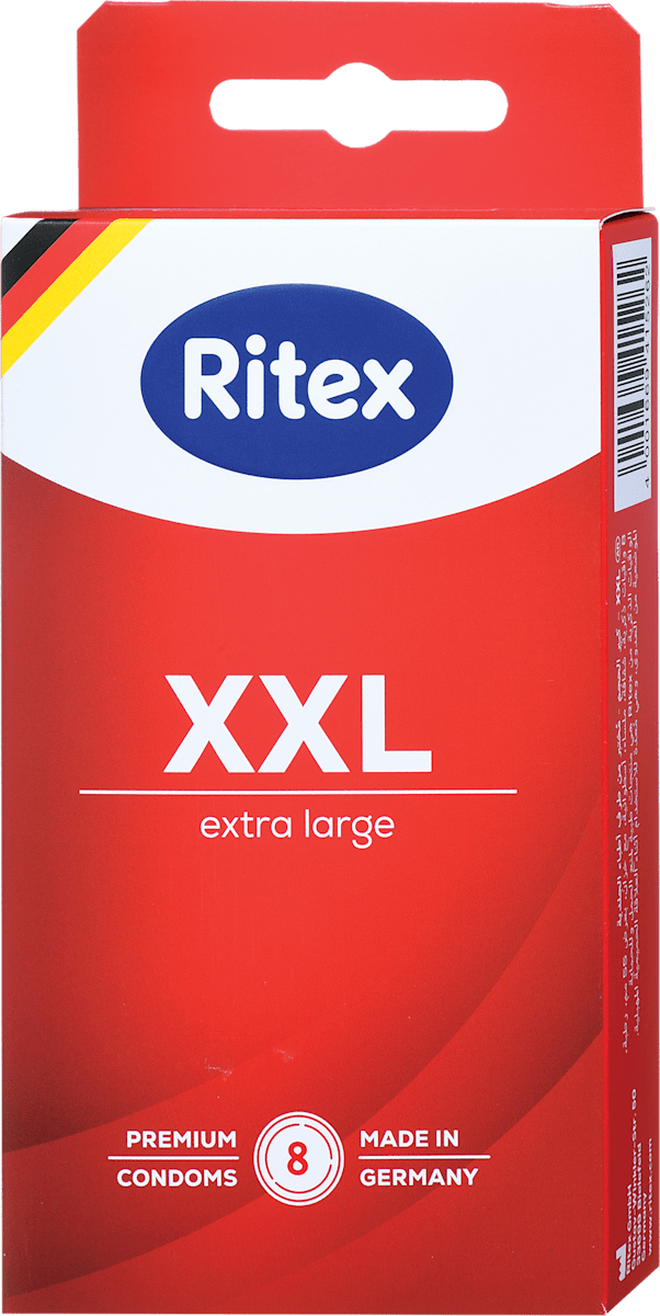 Ritex XXL kondomi, 8 kos | dm.si