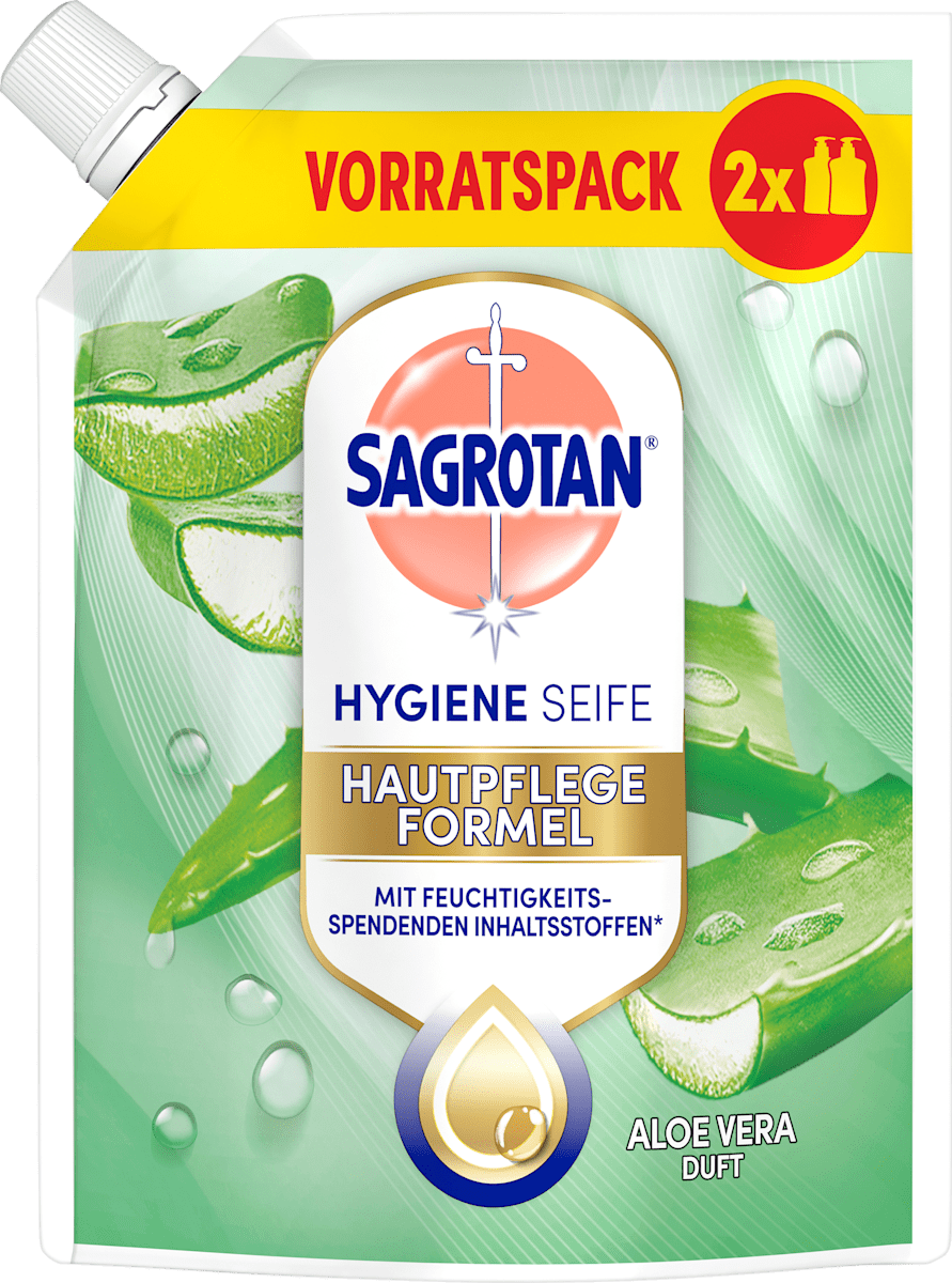 Flssigseife sanft zur Haut Aloe Vera Nachfllpack, 500 ml