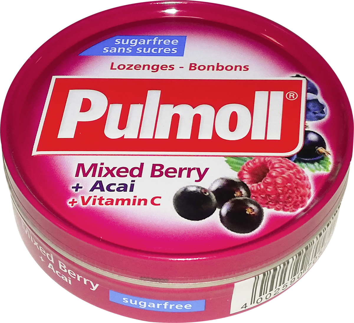 Pulmoll Bomboni bez šećera – šumsko voće, 45 g | dm.hr