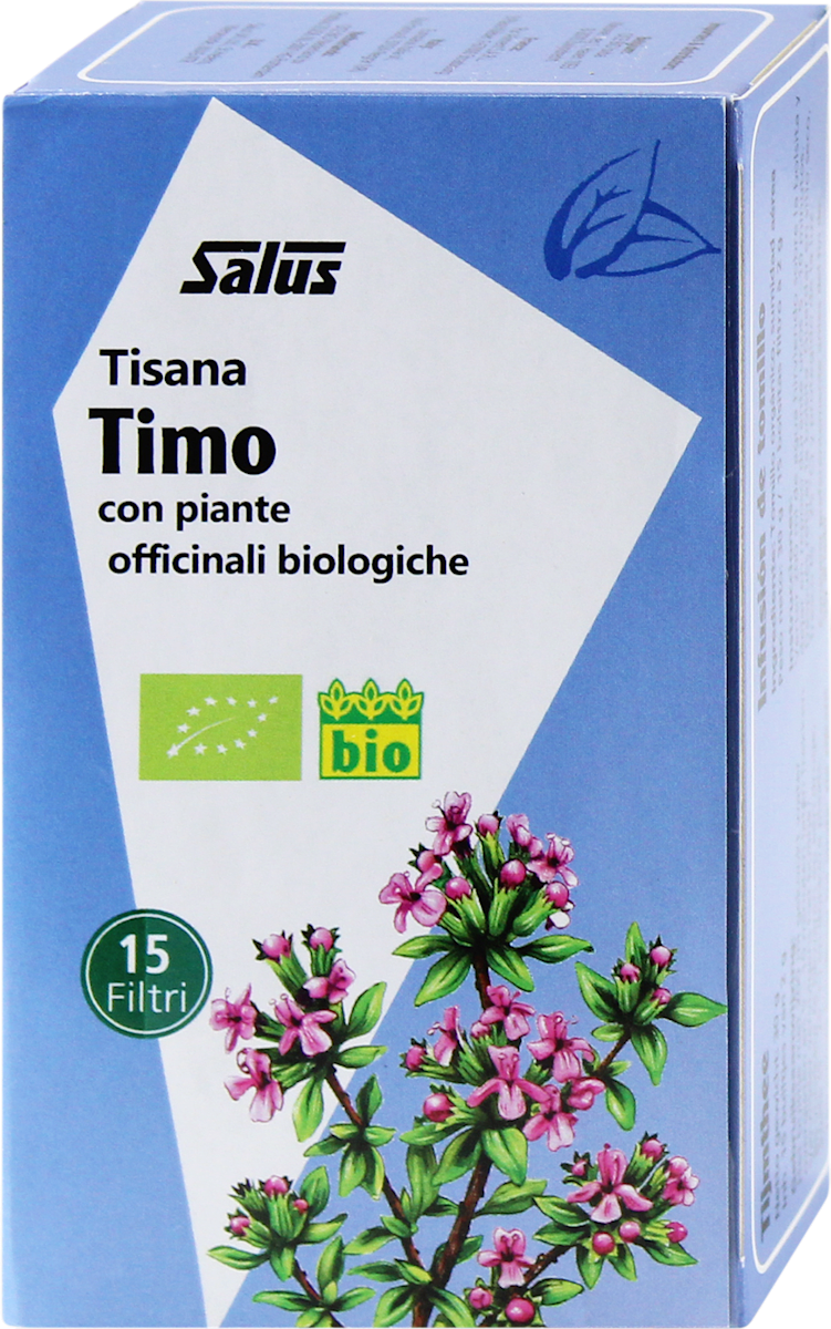 Salus Tisana biologica di timo, 30 g | dm Italia