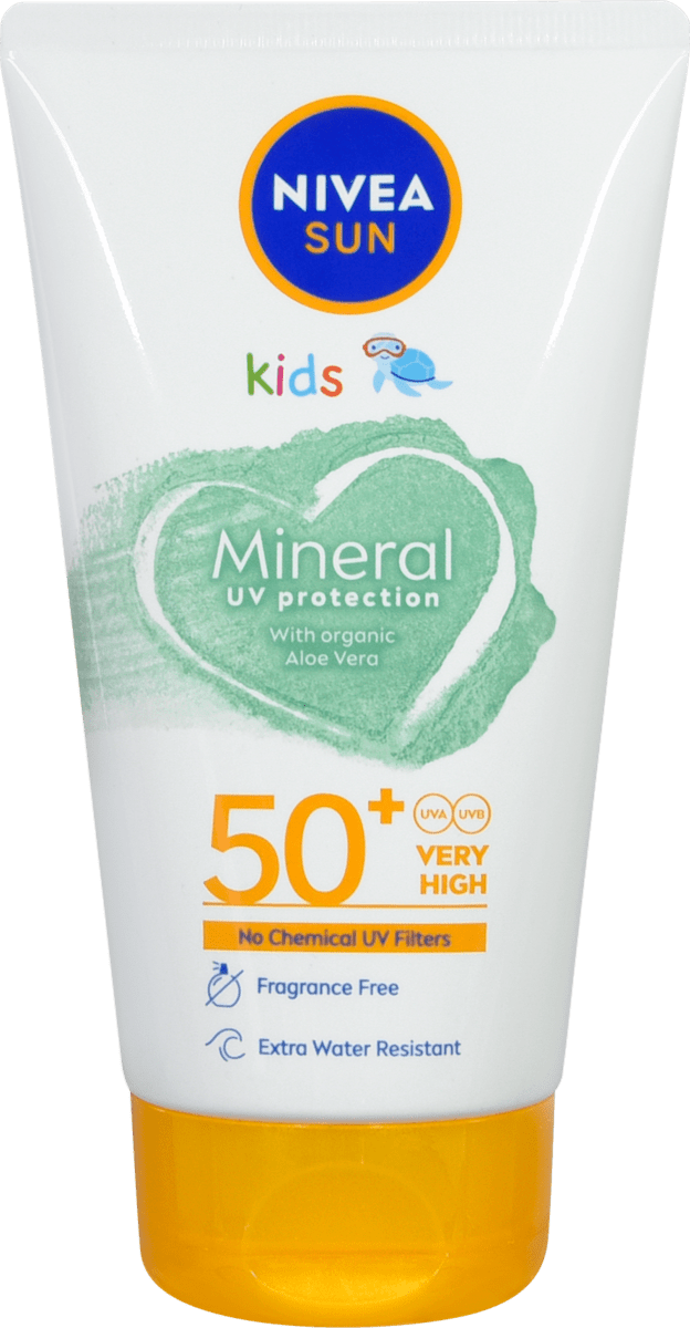 NIVEA SUN kids Mineralischer UV-Schutz LSF 50+, 150 ml | dm.at