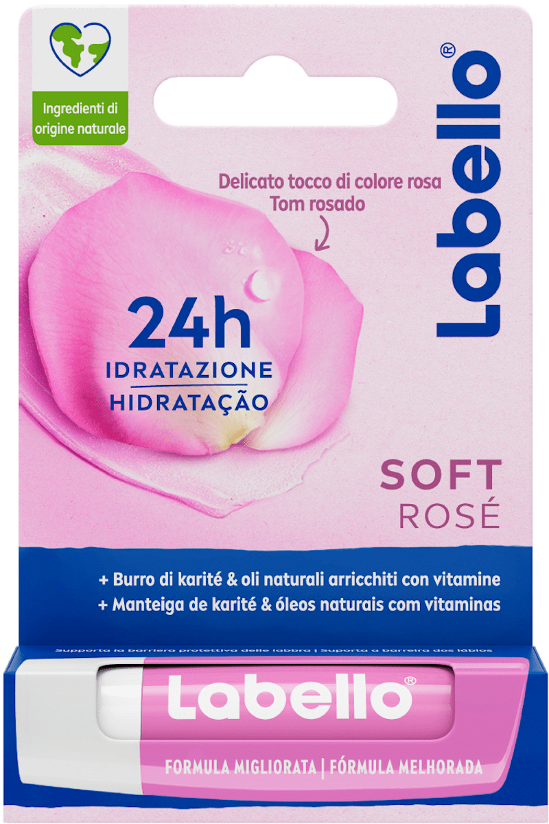 labello Balsamo labbra Soft Rosé, 1 pz | dm Italia