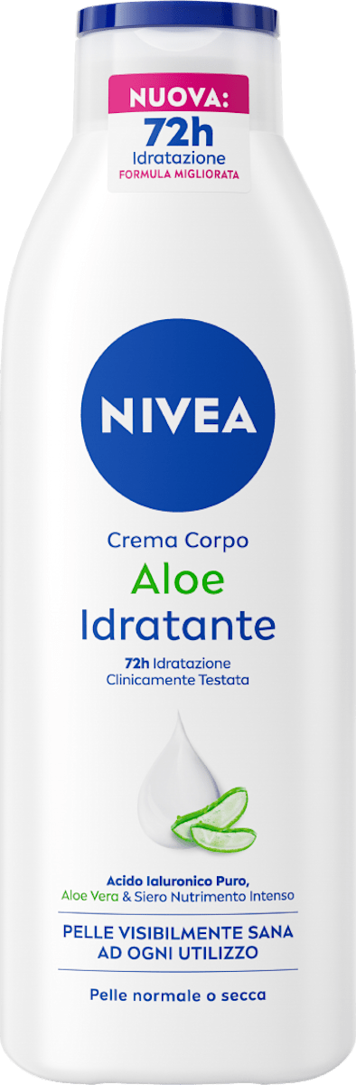 NIVEA Crema corpo Idratante Aloe, 250 ml | dm Italia