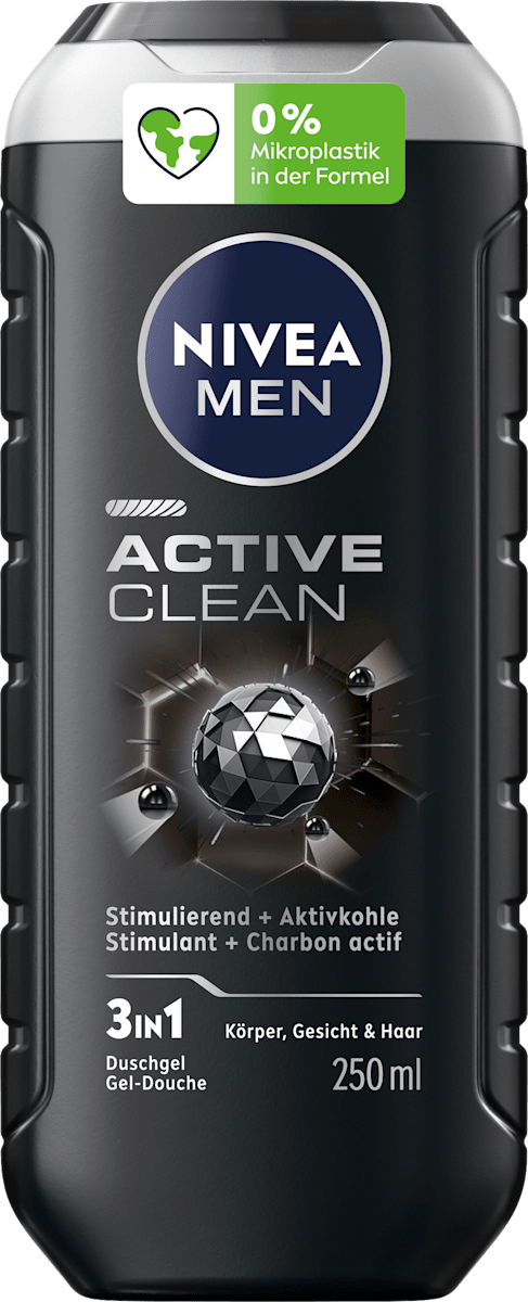Duschgel Active Clean 3in1, 250 ml