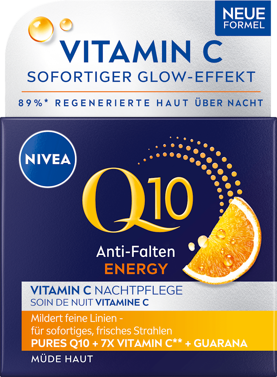 NIVEA Nachtcreme Q10 Energy, 50 ml | dm.at