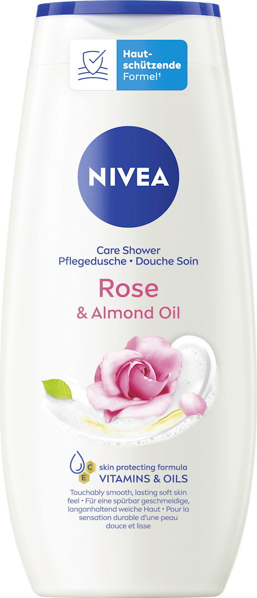 Pflegedusche Rose & Almond Oil, 250 ml