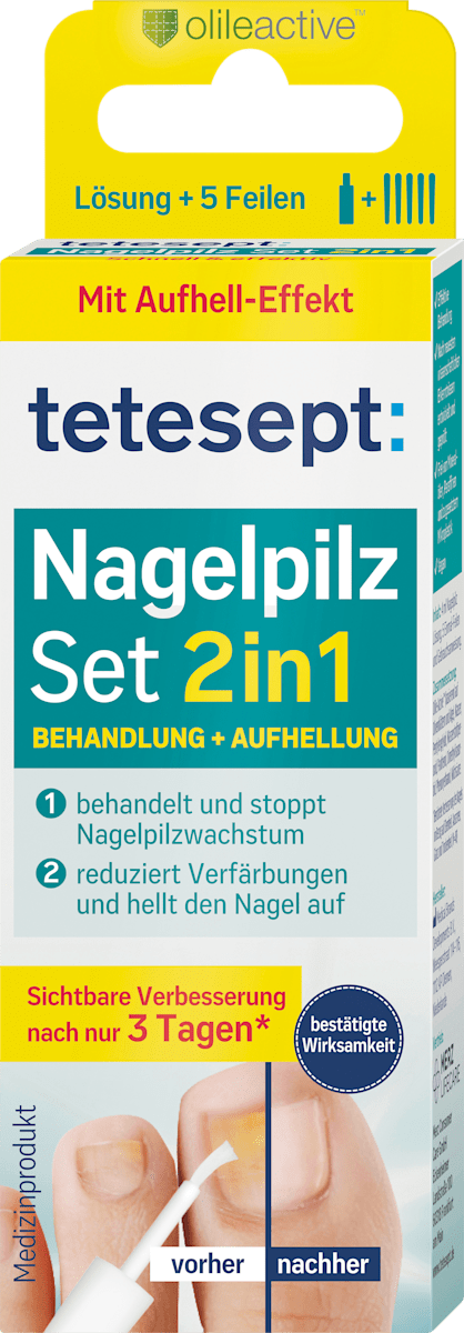 tetesept Nagelpilz Set 2in1, 1 St dauerhaft günstig online kaufen