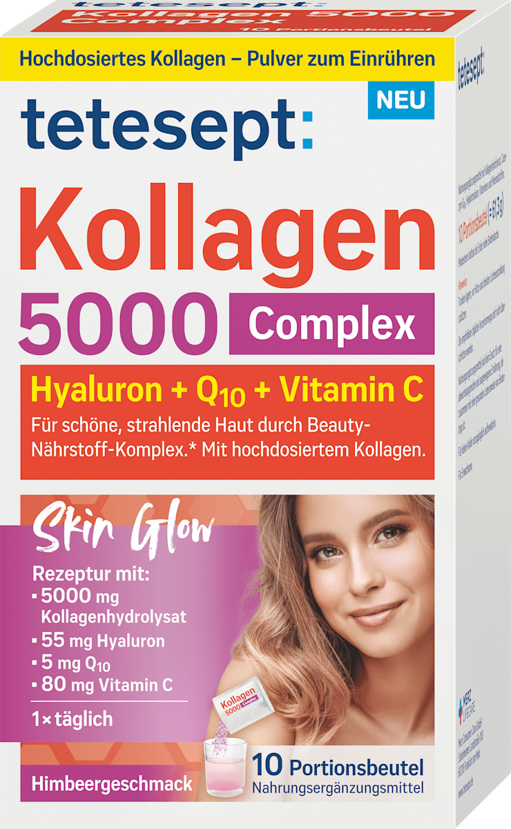 tetesept Kollagen 5000 Complex Pulver, 10 St | dm.at