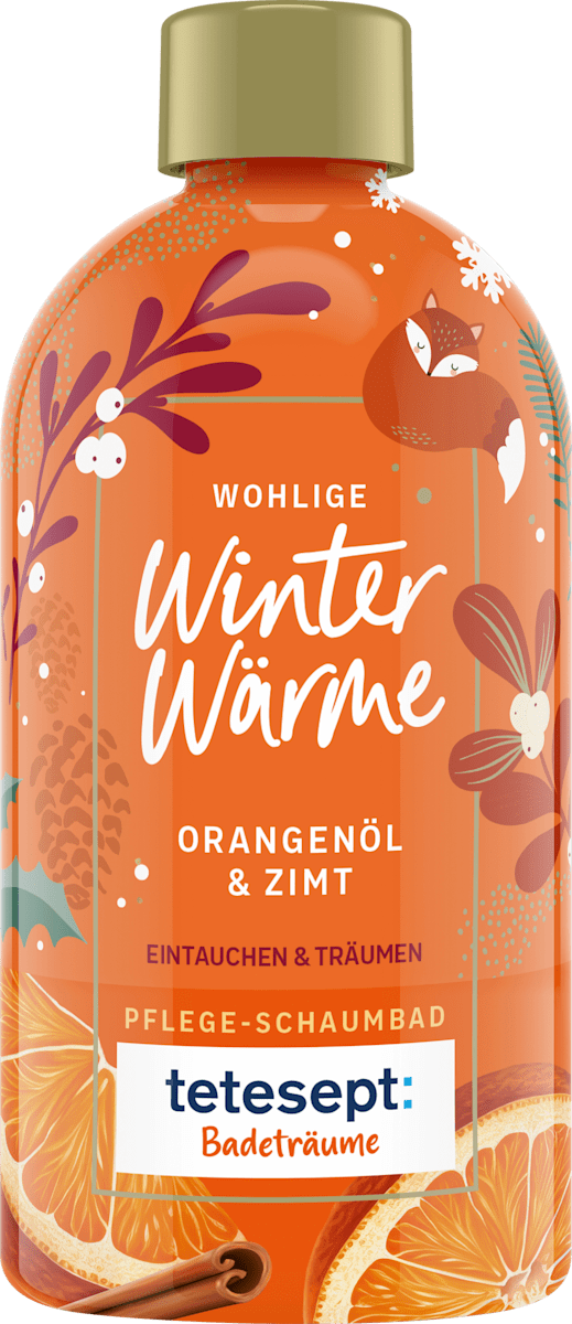 Tetesept Schaumbad Winter Wonderland – Duftendes Badeerlebnis Für Entspannung & Wellness