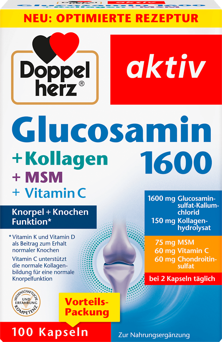 glucosamin1600+collagen doppelherz b/40ces