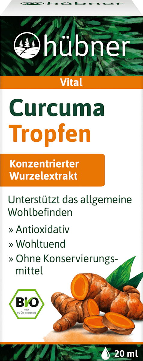 hübner Curcuma Tropfen, 20 ml | dm.at