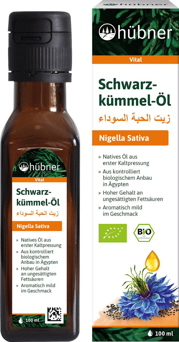 hübner Schwarzkümmel-Öl, 100 ml dauerhaft günstig online kaufen