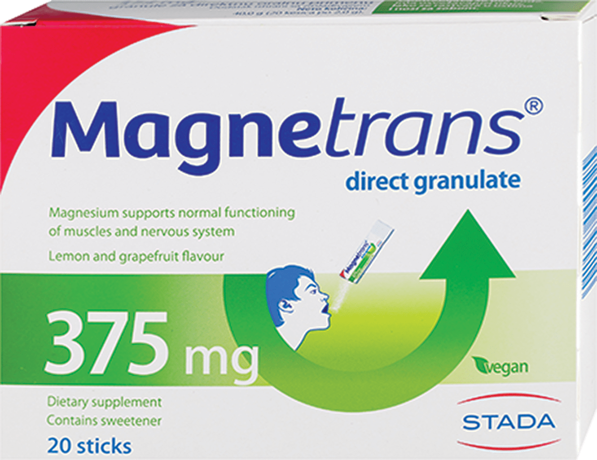 STADA Magnetrans 357mg direkt kesice - granule magnezijuma za direktnu ...