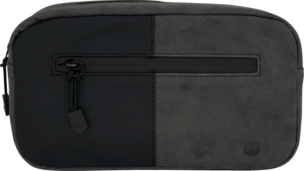 PONETTE Kulturbeutel Für Herren – Schwarz, Multifunktional, 23x17x9,5 Cm, Für Reisen & Fitness