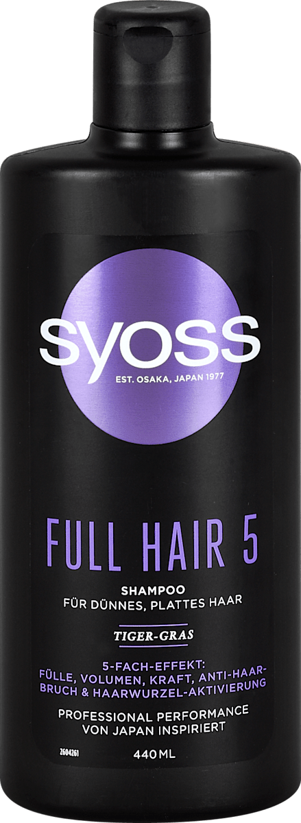 syoss Full Hair 5 Shampoo, 440 ml | dm.at