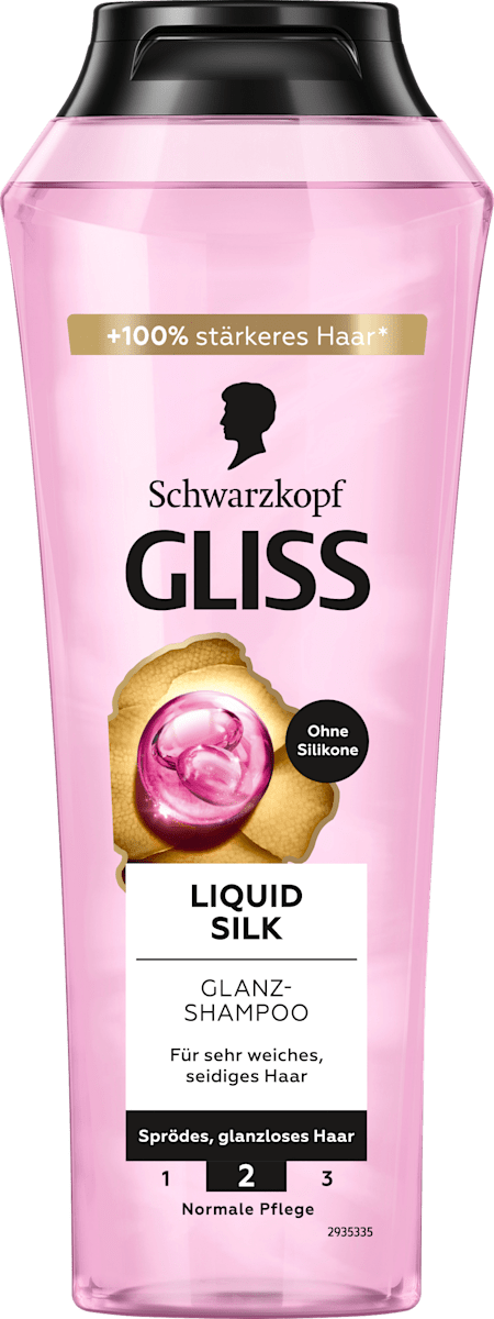 Schwarzkopf GLISS Shampoo Liquid Silk, 250 ml dauerhaft günstig online ...