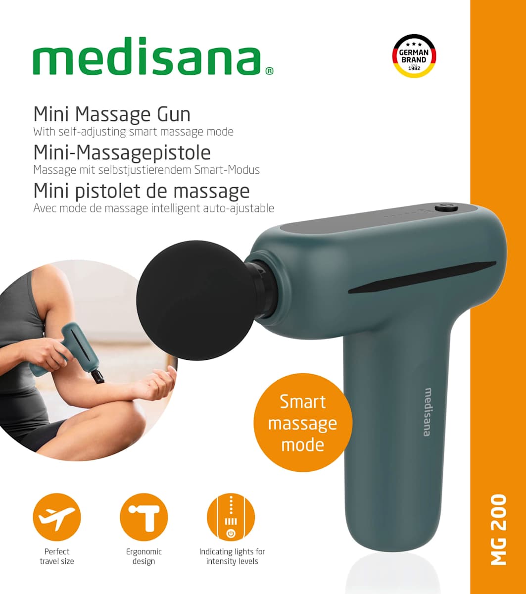 wand sexspielzeug AFH Webshop Massagepistole Mini-Vibrationsmassagegerät 8.0, Perfekt für  kleine Körperstellen