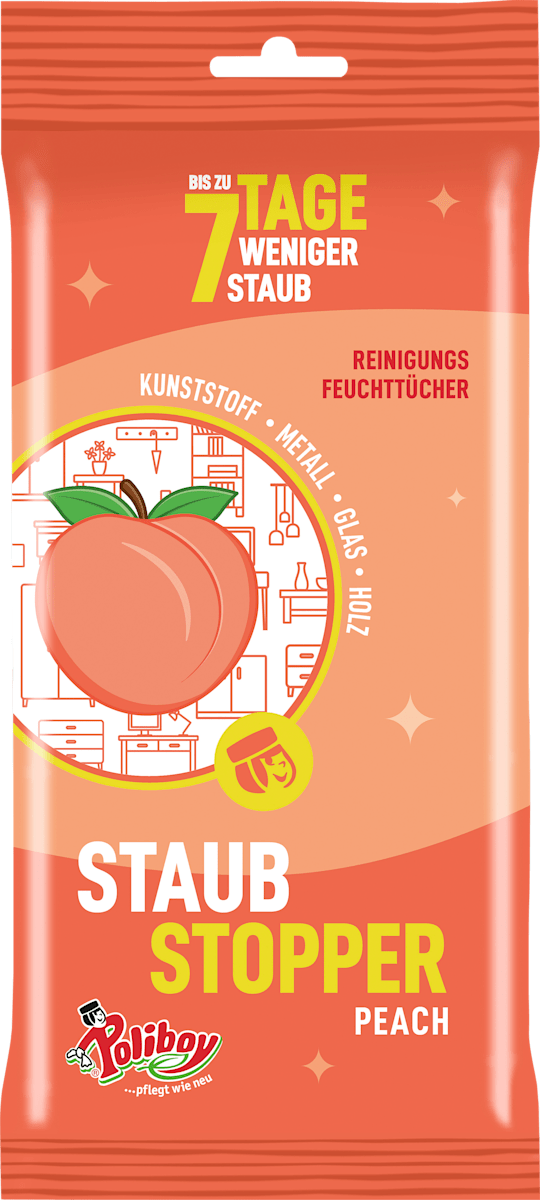 Peach Reinigungstücher 100 Stück - Streifenfrei Für Bildschirme & Mehr