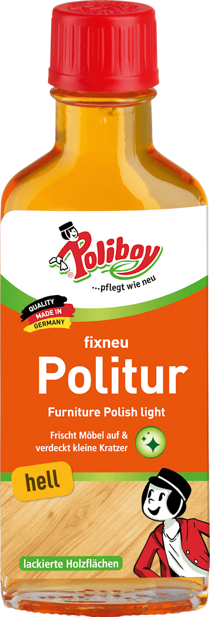 Poliboy Möbelpolitur helles Holz, 100 ml dauerhaft günstig online kaufen