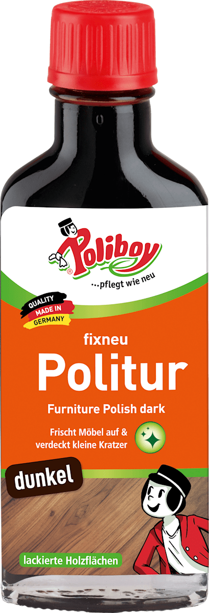 Poliboy Möbelpolitur dunkles Holz, 100 ml dauerhaft günstig online kaufen